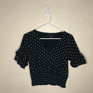 Polka Dot American Eagle Top